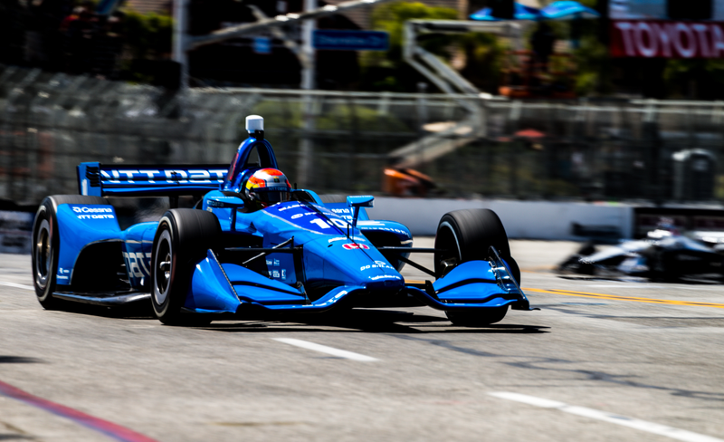Illustration for article titled Alexander Rossi Wins Pole For The Long Beach Grand Prix And Here Are Some Highlights